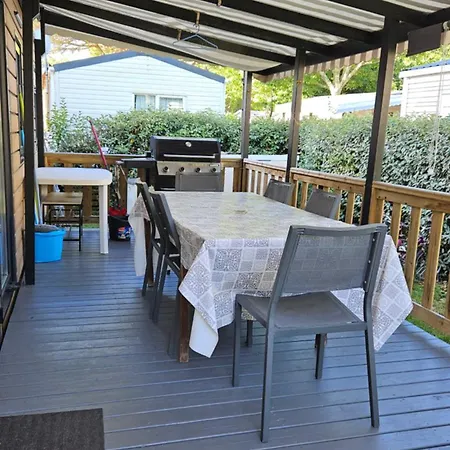 Mobilhome 3ch Numero 191 Entre Foret Landaise Et Ocean 4 Etoiles Campsite Gastes